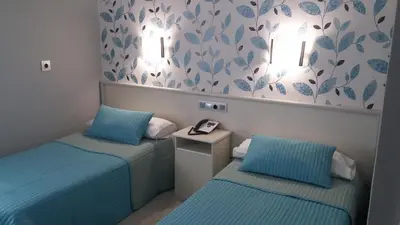 Zona de estar de Hostal La Despensa de Extremadura