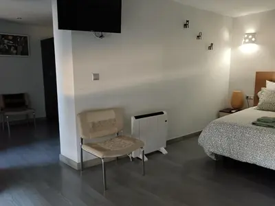 Cama o camas de una habitación en Apartamento La Machacona TENERIAS