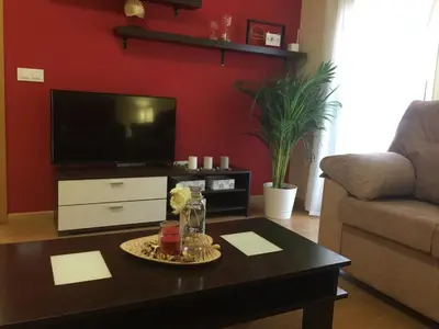 Zona de estar de Apartamentos Turísticos Clavero 2