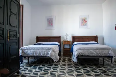Cama o camas de una habitación en La Casa Grande de Adolfo