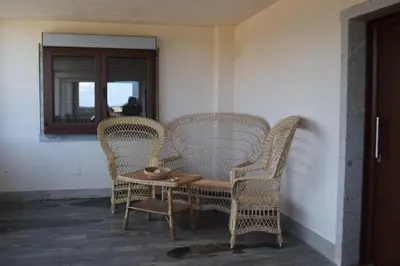 Zona de estar de Hotel Restaurante Racha