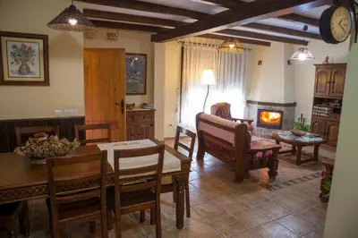 Zona de estar de Casa Rural Arroal