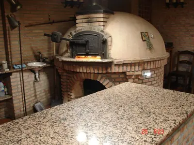 Una cocina o zona de cocina en Hostal Alfil
