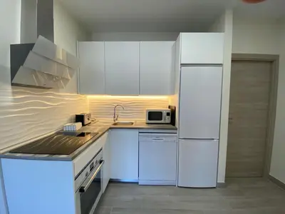 Una cocina o zona de cocina en MIRASIERRA
