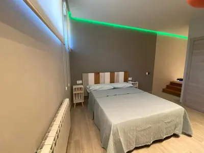 Cama o camas de una habitación en MIRASIERRA