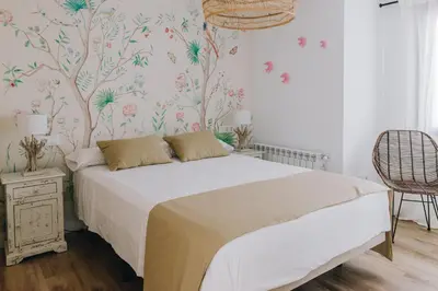 Cama o camas de una habitación en Candeleda Suite