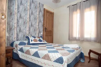 Cama o camas de una habitación en CASA CUATRO ESQUINAS