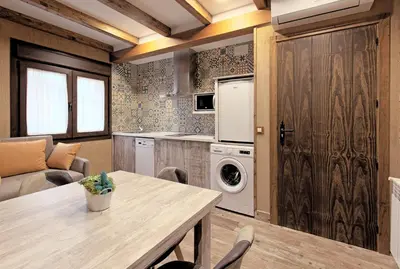 Una cocina o zona de cocina en El Rincón de la Iglesia