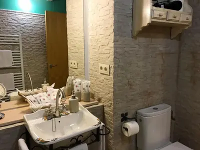 Un baño de Apartamento Puerta Grande