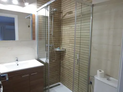 Un baño de Albergue El Encuentro