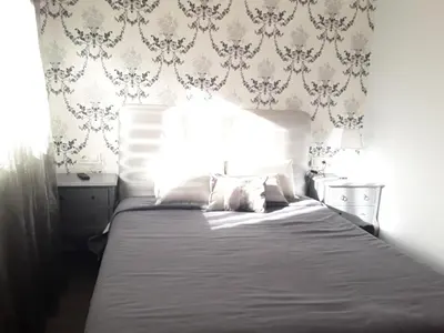 Cama o camas de una habitación en Hostal Restaurante Pasaje
