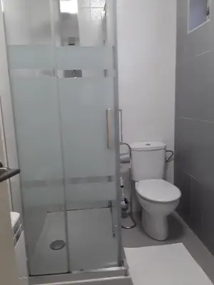 Un baño de Hostal Restaurante Pasaje