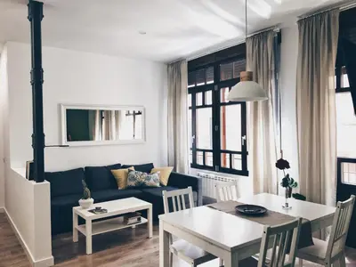 Zona de estar de Apartamentos Pozo Amarillo