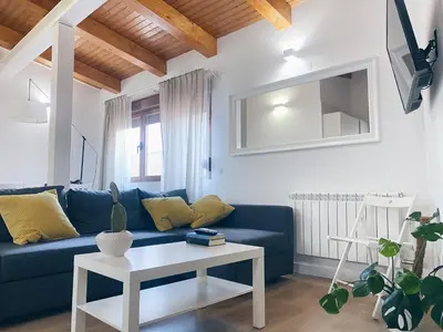 Zona de estar de Apartamentos Pozo Amarillo
