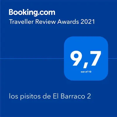 Certificado, premio, señal o documento que está expuesto en los pisitos de El Barraco 2