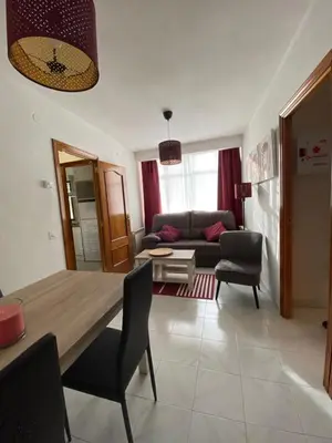 Zona de estar de Los pisitos de El Barraco 1