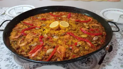Comida en o cerca de este chalet de montaña