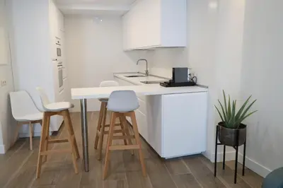 Una cocina o zona de cocina en San Vicente Apartments