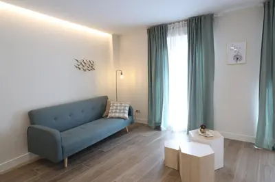 Zona de estar de San Vicente Apartments