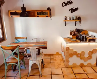 Zona de estar de Casa Rural A Cashiña da Lagarteira