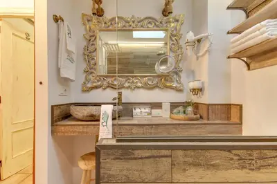 Un baño de Casa Rural A Cashiña da Lagarteira