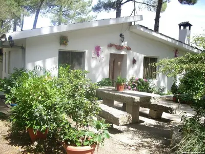 Jardín al aire libre en Casa Rural Aventura I