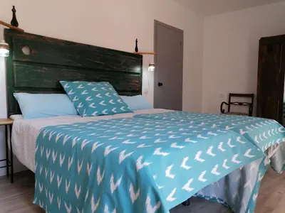 Cama o camas de una habitación en Ambroz y Plata