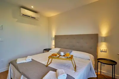 Cama o camas de una habitación en VUT San Marcos