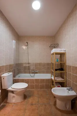 Un baño de Casa turística Me quedo en el pueblo