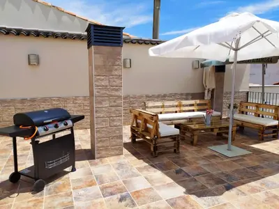 Un balcón o terraza de Casa Rural Albahaca