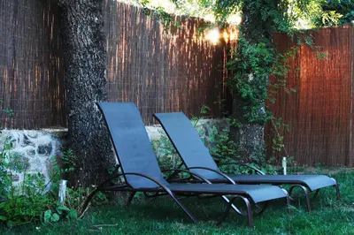 Jardín al aire libre en Gredos Estelar