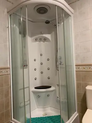 Un baño de APTO RURAL FRAGARIA - PISCINAS NATURALES Casas del Monte- entorno natural unico 