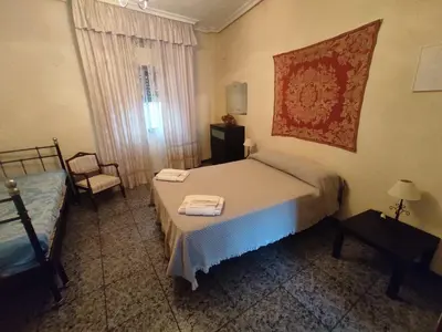 Cama o camas de una habitación en Apartamento Valle del Medio