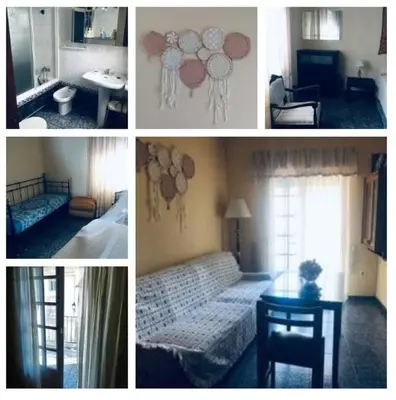 Cama o camas de una habitación en Apartamento Valle del Medio
