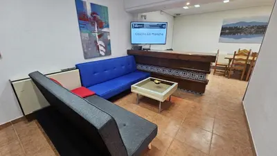 Zona de estar de La Sucursal