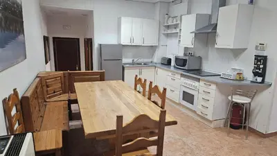 Una cocina o zona de cocina en La Sucursal