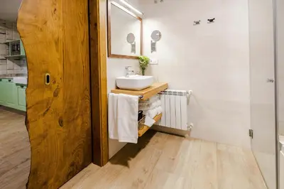 Plano de Apartamentos rurales Posada de Monfragüe con jacuzzi