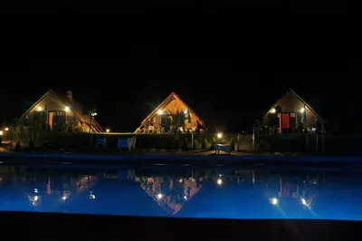 Piscina en o cerca de Complejo Rural La Coronilla