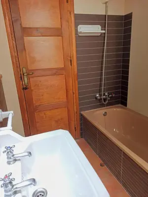 Un baño de Casa Rural La Bodega