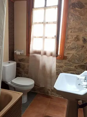 Un baño de Casa Rural La Bodega