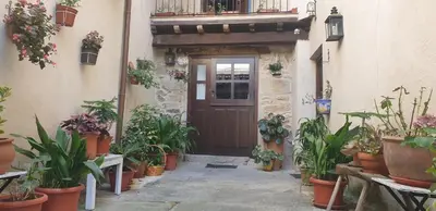 Jardín al aire libre en Casa Rural La Cañada