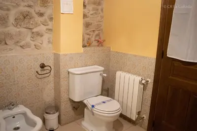 Un baño de Casa Rural La Cañada