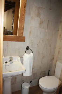 Un baño de Casa Rural Avellaneda