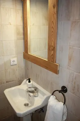 Un baño de Casa Rural Avellaneda