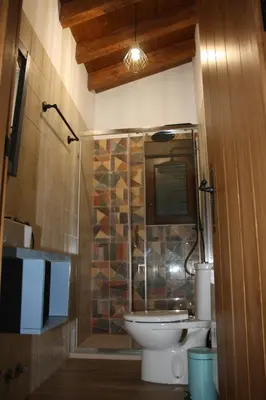 Un baño de Casa Rural Avellaneda