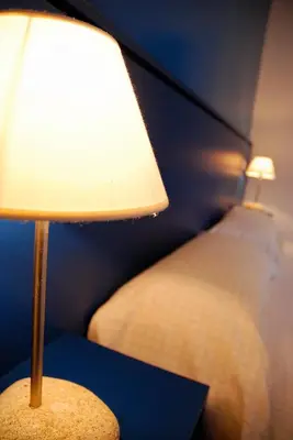Cama o camas de una habitación en Hostal El Cardenillo