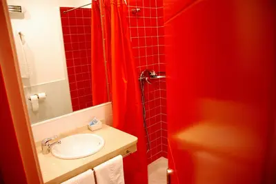 Un baño de Hostal El Cardenillo
