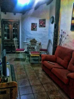 Zona de estar de Apartamento Rural El Pino