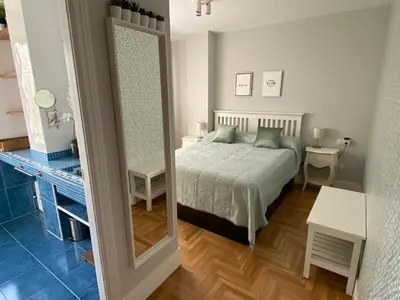 Cama o camas de una habitación en Apartamento ideal a la entrada de Salamanca !!!