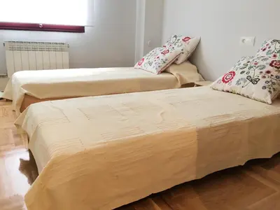 Cama o camas de una habitación en Apartamento ideal a la entrada de Salamanca !!!